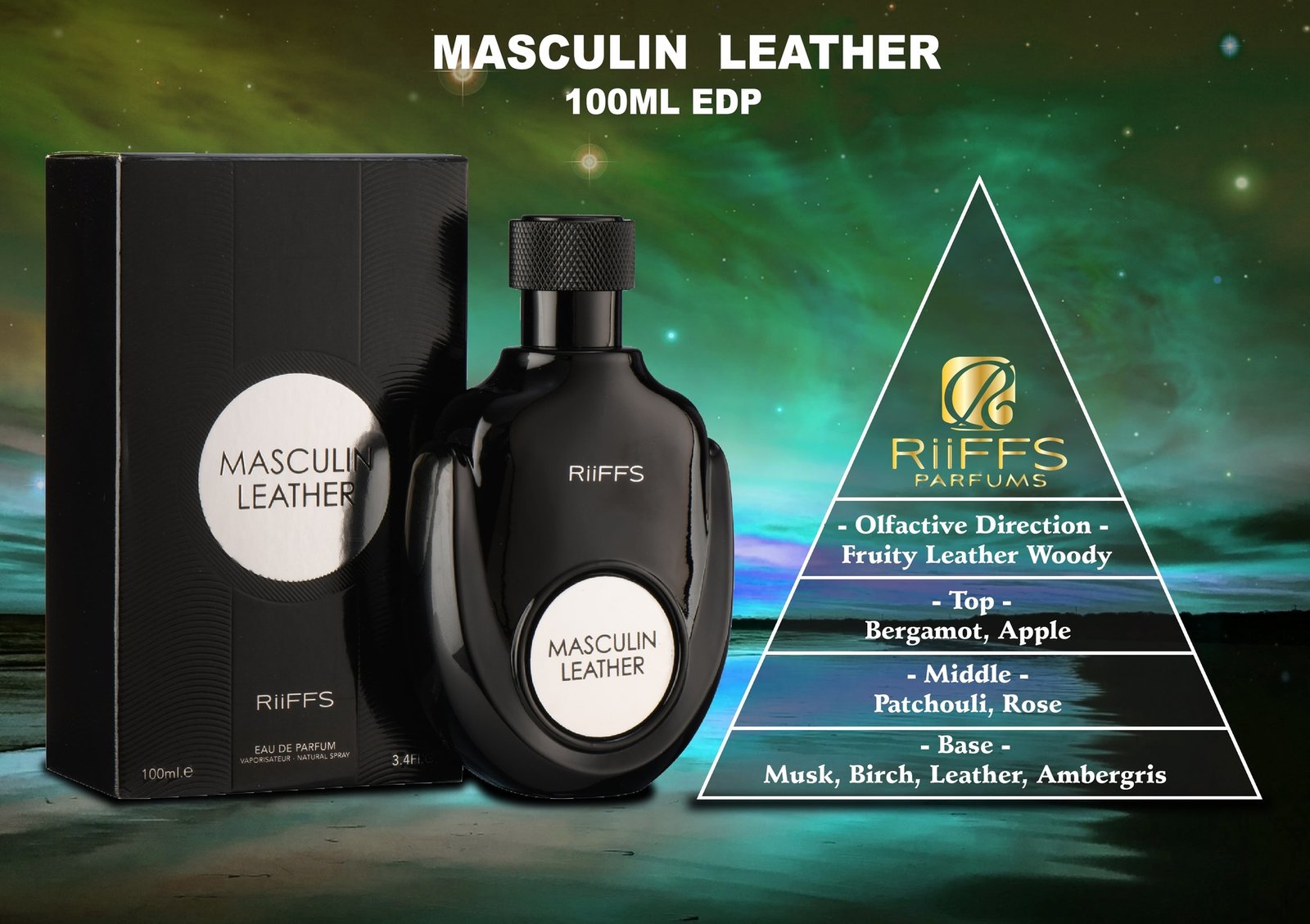 Masculin Leather EDP 100 ml
