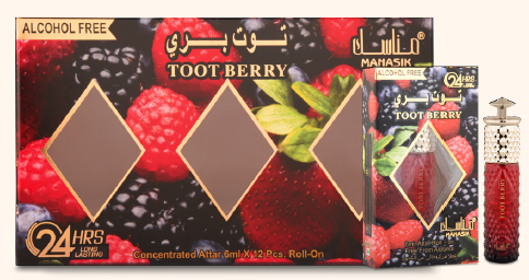 Toot Berry Roll on 6 ml