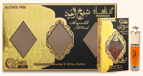 Shiyoukh Al Oud Roll on 6 ml