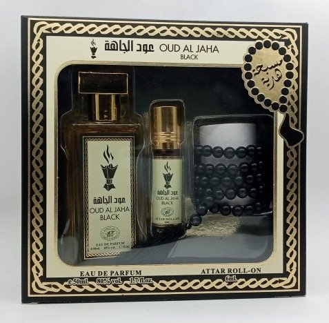 Oud Al Jaha Black Giftset 3 pcs