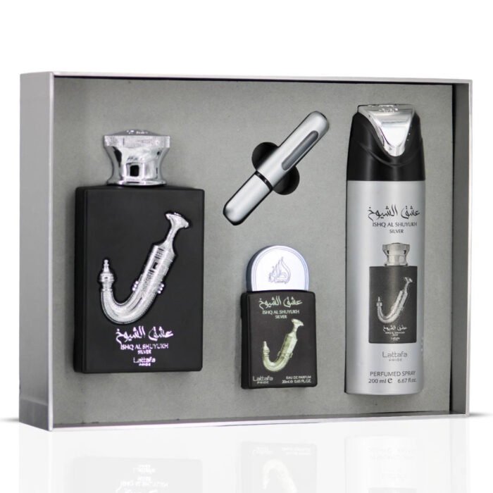 Ishq Al Shuyukh Silver Giftset 4pcs